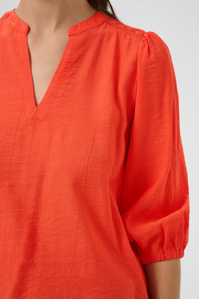 KAFFE KAalberta Blouse Tigerlily
