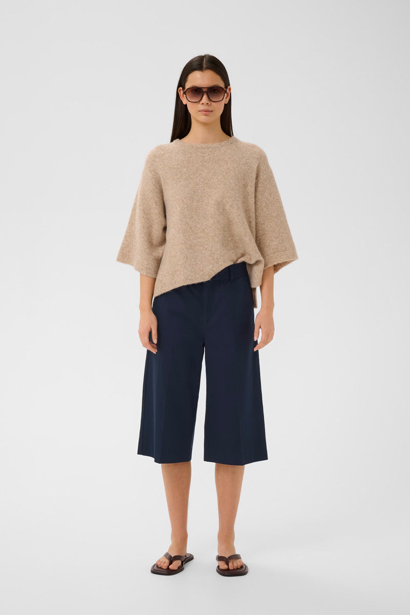 InWear DIAZ IW Culotte Pants Marine Magic