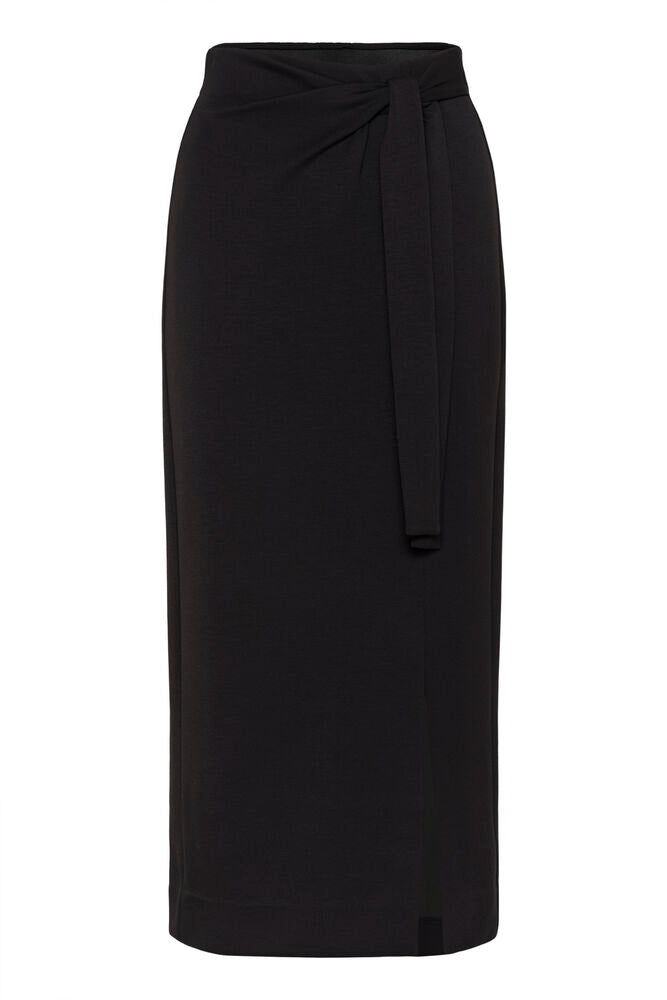 InWear TRI VINCENT Knot Skirt Black