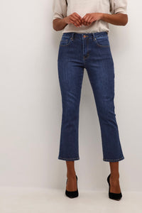 KAFFE KAsinem Cropped Jeans Mid Blue