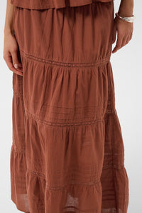 KAFFE KAvalerie Skirt Henna