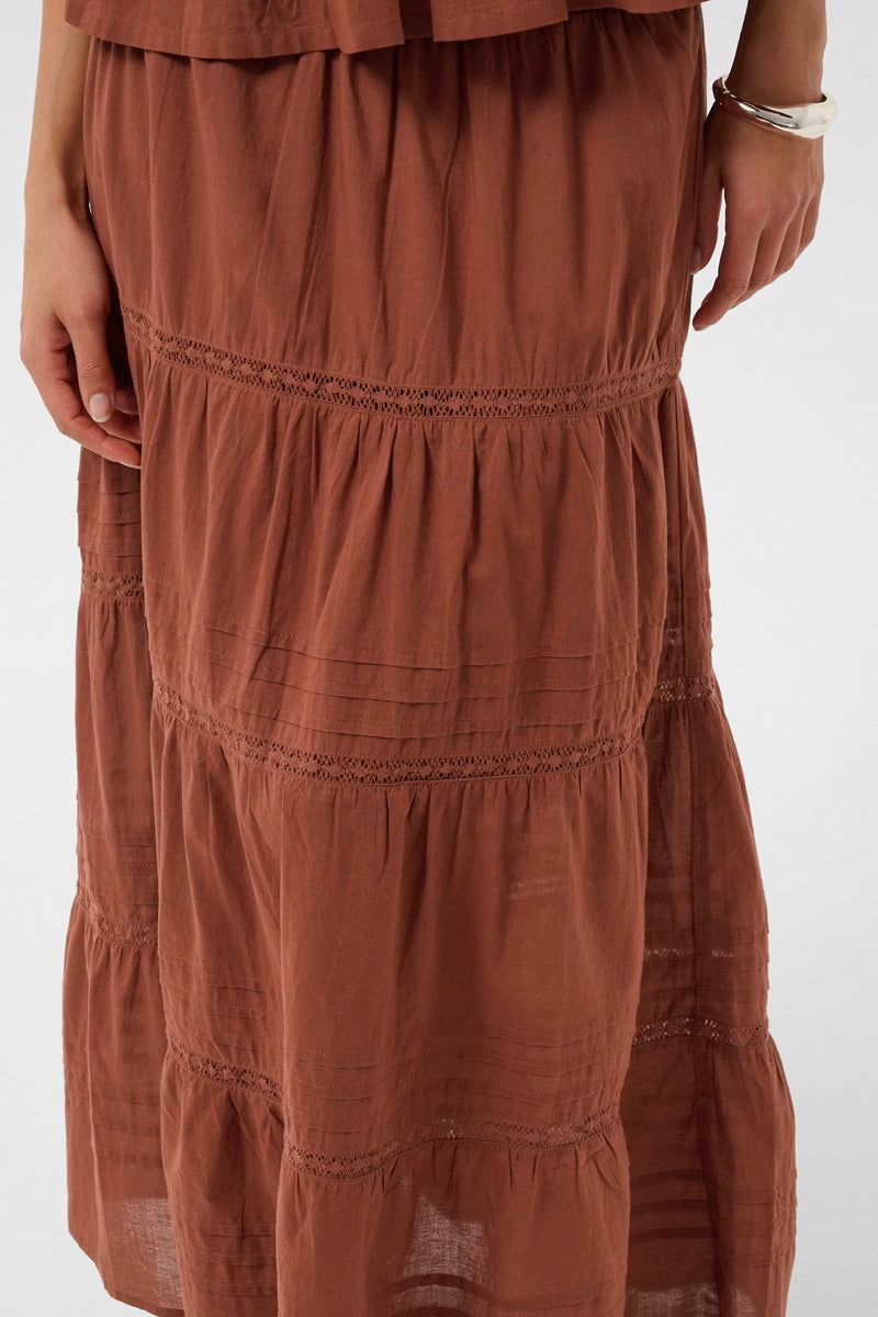 KAFFE KAvalerie Skirt Henna