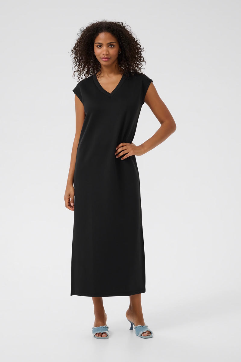 KAFFE KAannika Maxi Dress Deep Black