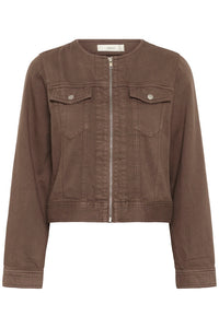 InWear GLADYS IW Denim Jacket Coffee Quartz