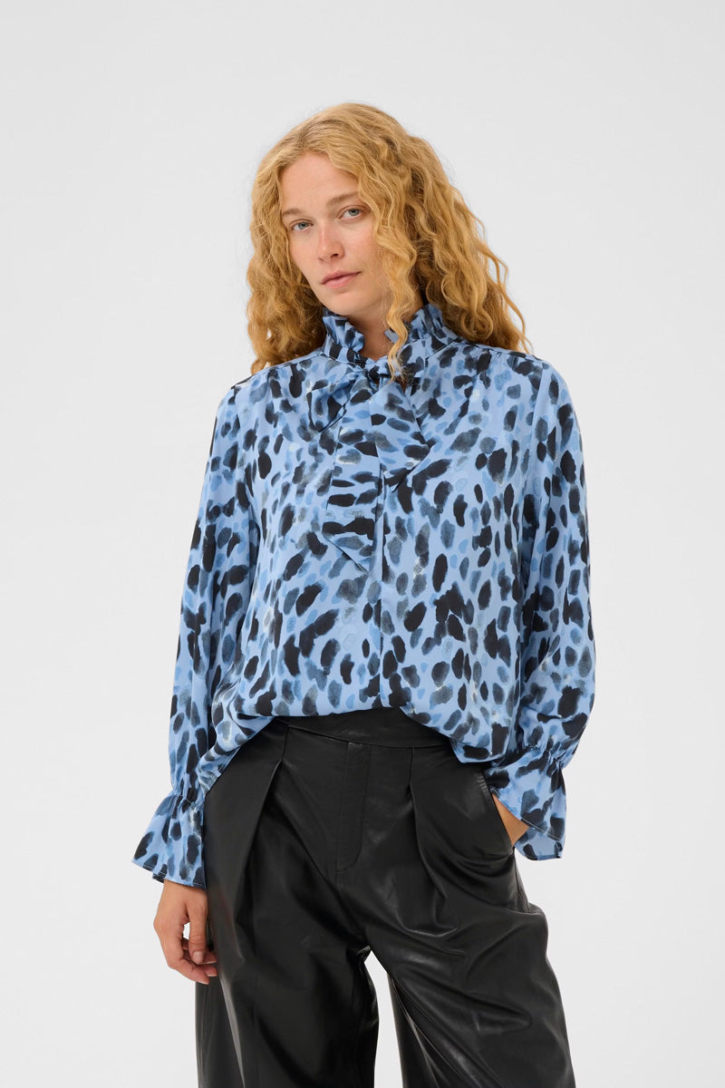 InWear GRACIE Printed Blouse Blue