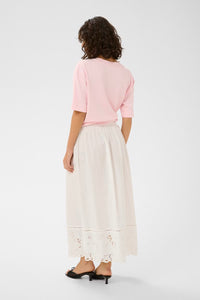 KAFFE KAgertrud Skirt Chalk White
