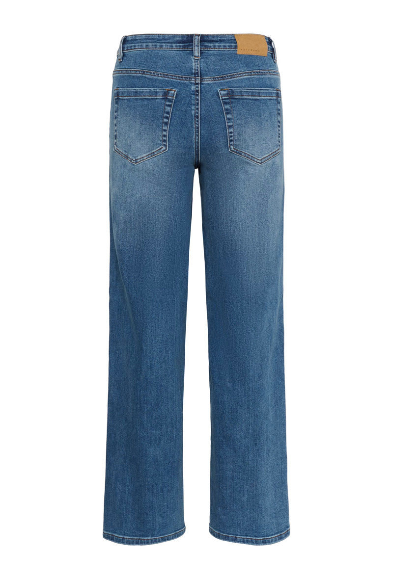 KAFFE KAbrook HW Wide Leg Jeans-30" Drop