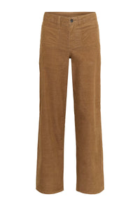 KAFFE KAmolly Needlecord Trousers Toasted Coconut