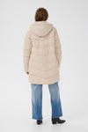 KAFFE KAsusanne Quilted Coat-Feather Gray