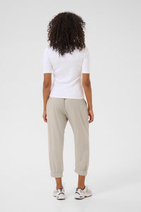 KAFFE KAmilia Capri Pant Feather Gray