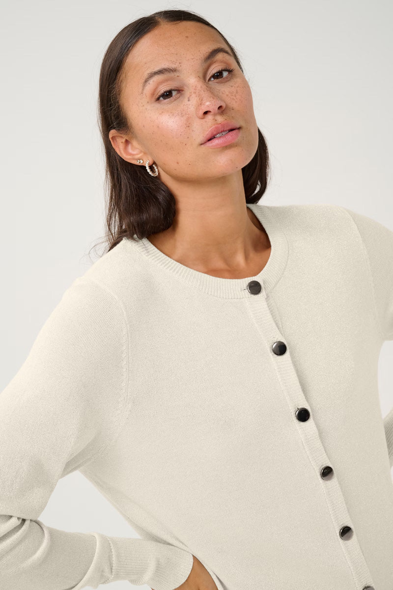 KAFFE KAregina Cardigan Sand Dollar