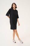 KAFFE KAmaibritt T-Shirt Dress Deep Black