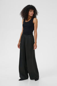 KAFFE KAlotte Trousers-Black