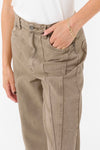 KAFFE KArania HW Jeans Washed Taupe