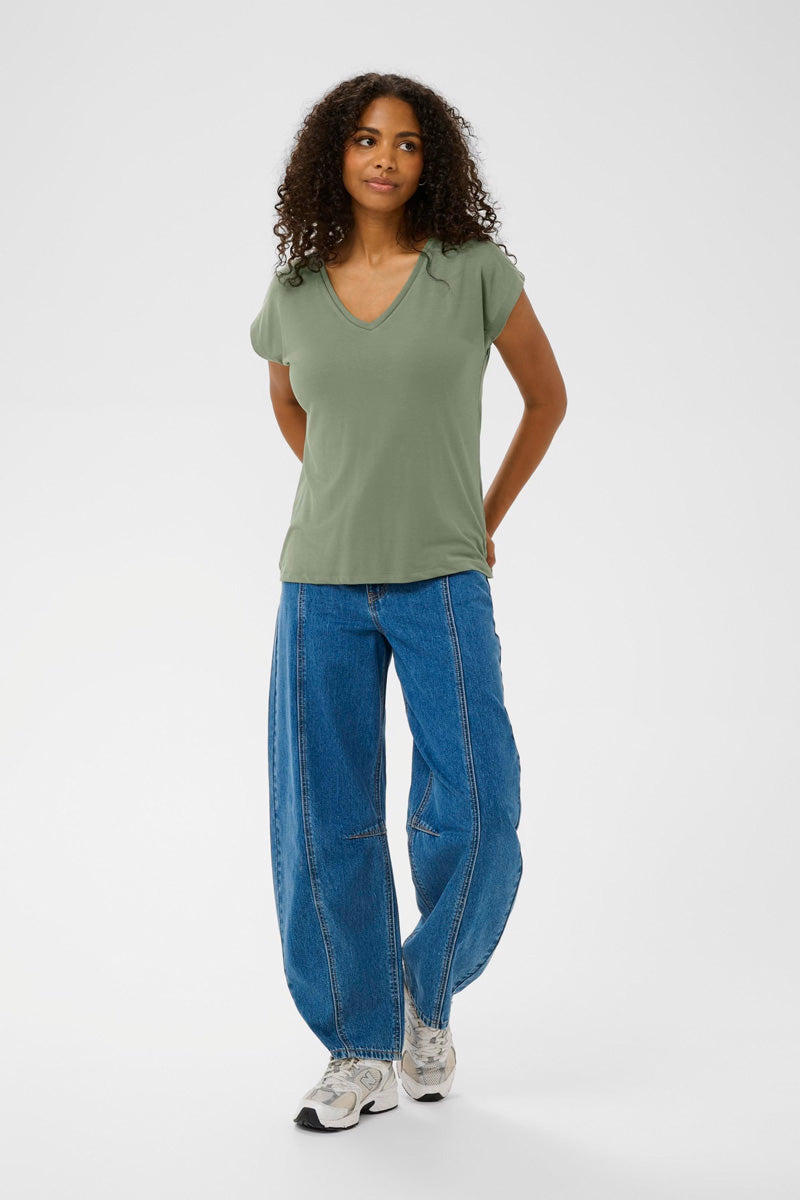 KAFFE KAlise T-Shirt Sea Spray