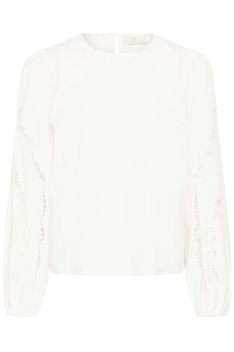 KAFFE KAroxy Blouse Chalk
