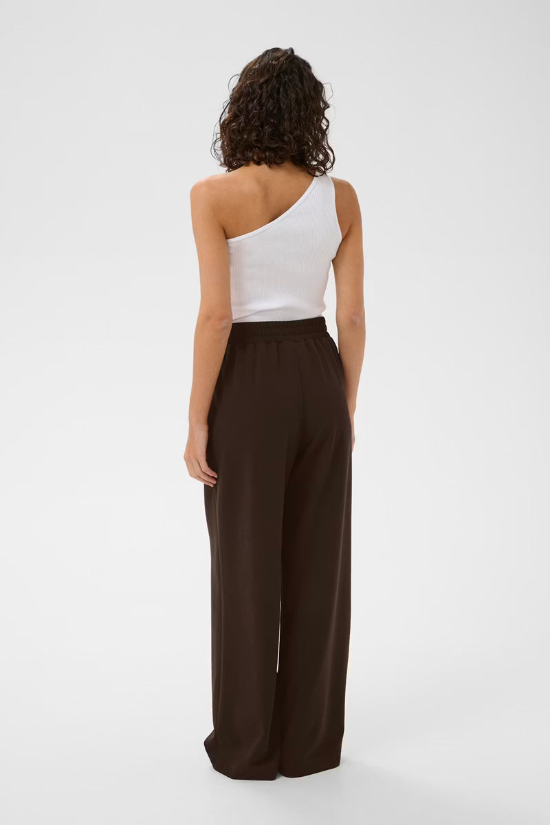 KAFFE KAphoebe Trousers-Coffee Bean