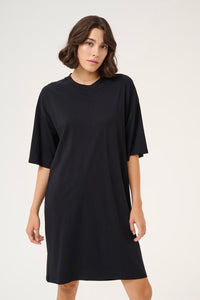 KAFFE KAmaibritt T-Shirt Dress Deep Black