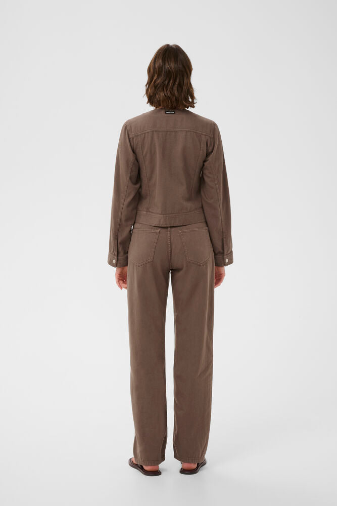 InWear GLADYS IW Denim Jacket Coffee Quartz