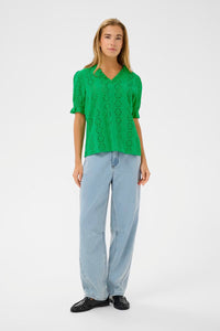 KAFFE KAdona Blouse Bright Green