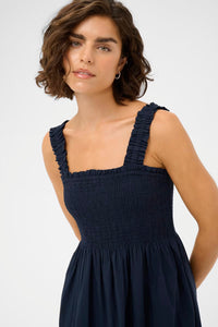 KAFFE KAgertrud Dress Midnight Marine
