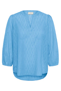 KAFFE KAgabriela Blouse-Azure Blue