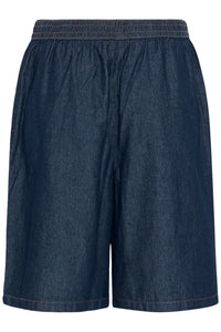 KAFFE KAjade Bermuda Shorts Dark Blue Chambray