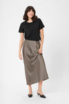 KAFFE KAlotte Skirt-Morel
