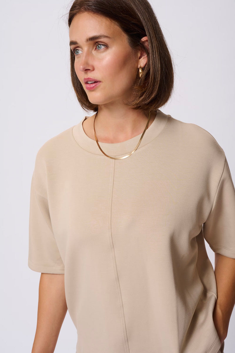 KAFFE KAannika Top Feather Gray