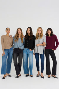 KAFFE KAniel V Neck Pullover Toasted Coconut