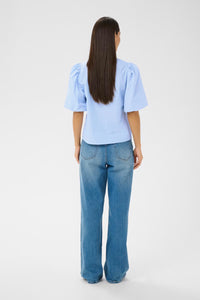 KAFFE KAjosie Blouse Nantucket Breeze Stripe
