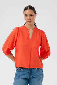 KAFFE KAalberta Blouse Tigerlily