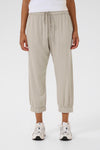 KAFFE KAmilia Capri Pant Feather Gray