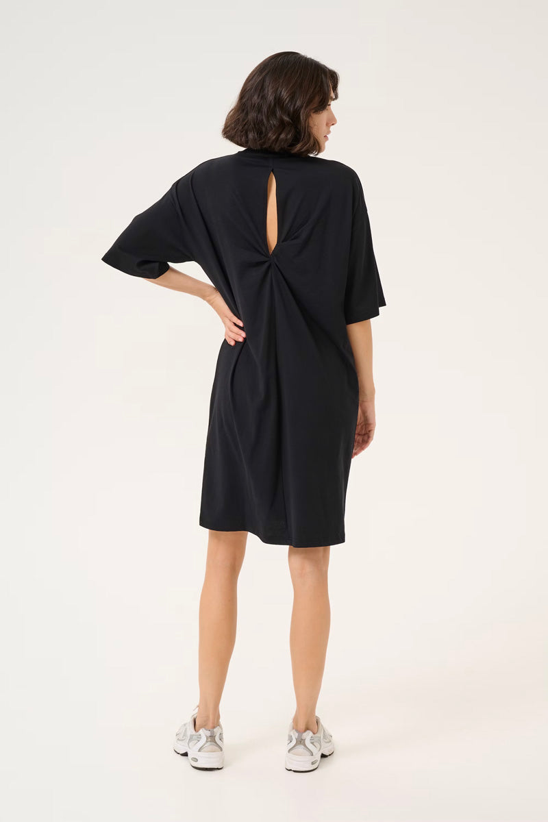 KAFFE KAmaibritt T-Shirt Dress Deep Black