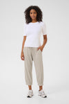 KAFFE KAmilia Capri Pant Feather Gray
