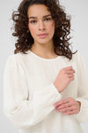 KAFFE KAvivy Blouse-Chalk