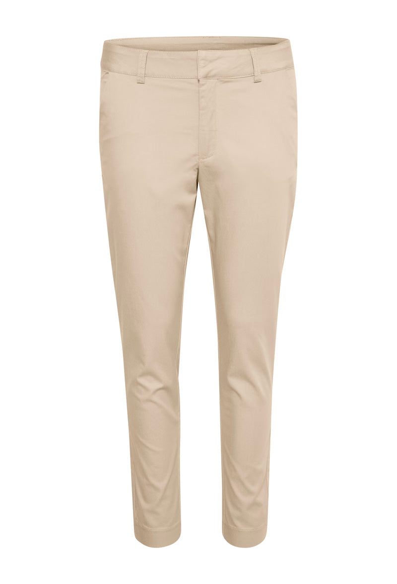 KAFFE KAlea Chino Pant Stone