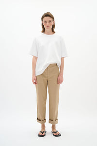 InWear ELVIA IW  Cropped Pants Latte