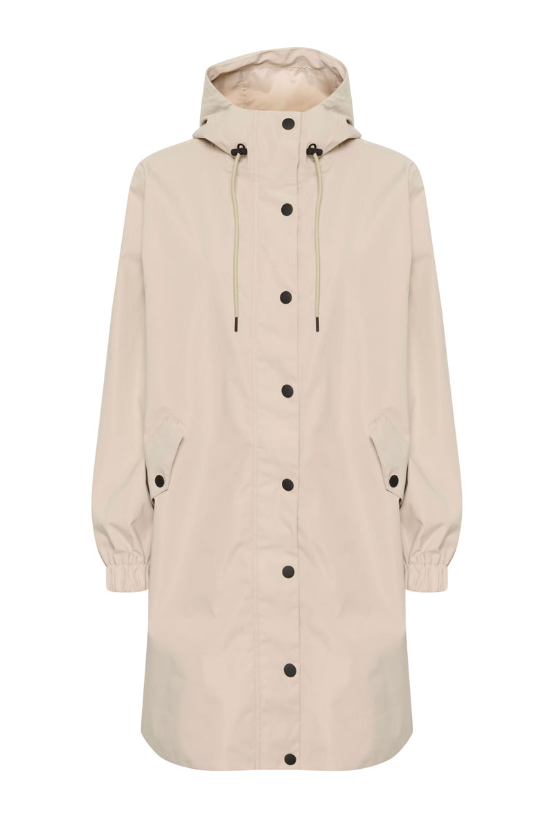 KAFFE KAennie Coat-Feather Gray