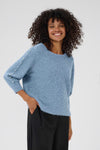 KAFFE KAbetty Pullover Windward Blue Melange