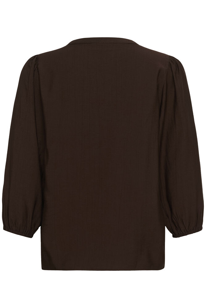 KAFFE KAalberta Blouse Coffee Bean