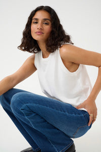 KAFFE KAlizza Slipover Chalk White