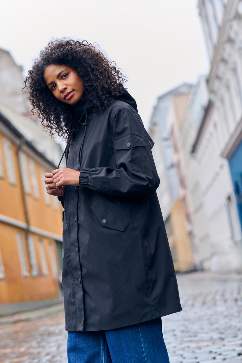 KAFFE KAennie Coat-Black