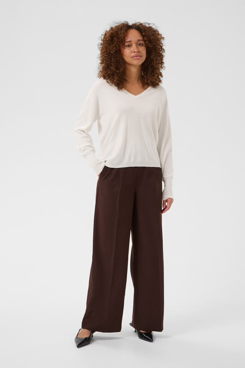 KAFFE KAlima Trousers-Coffee Bean