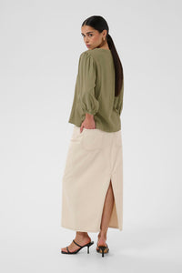KAFFE KAalberta Blouse Aloe