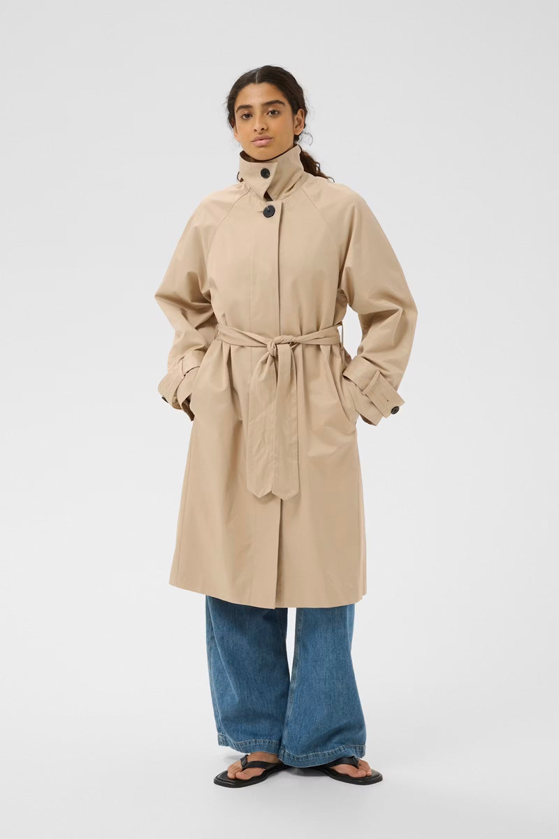 InWear HINONA IW Trench Coat Sandstone
