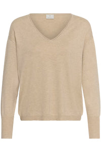 KAFFE KAlizza Mai Pullover-Feather Gray Melange