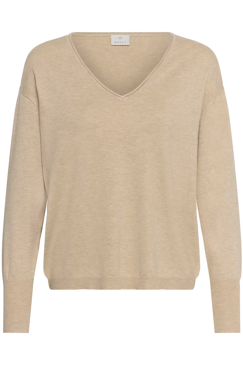 KAFFE KAlizza Mai Pullover-Feather Gray Melange