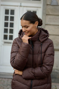 KAFFE KAsusanne Coat-Coffee Bean