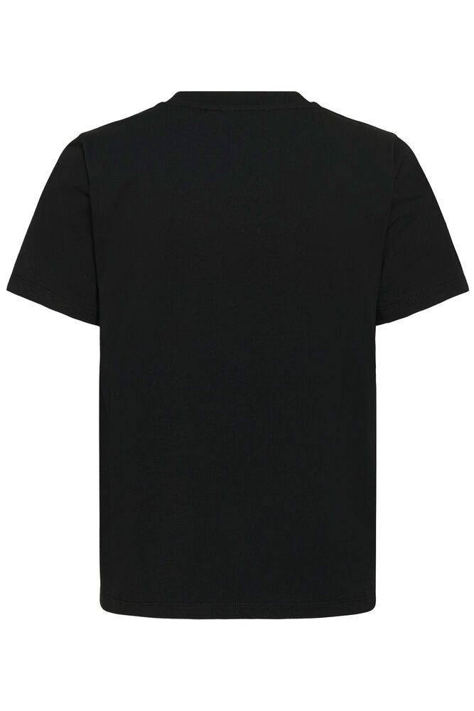 KAFFE KAjoanna T-Shirt Black/Feather Grey